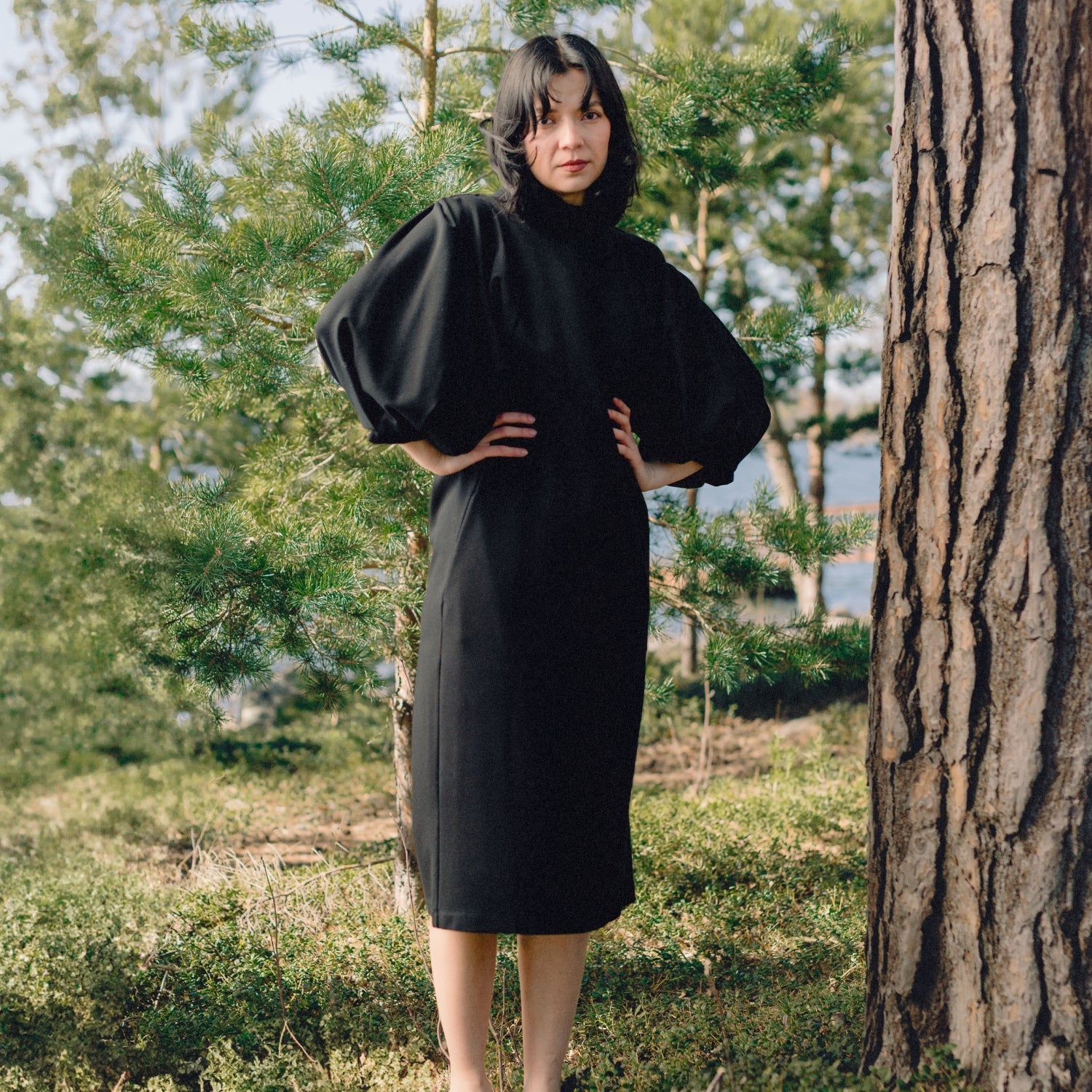 liberty puhvihihainen mekko