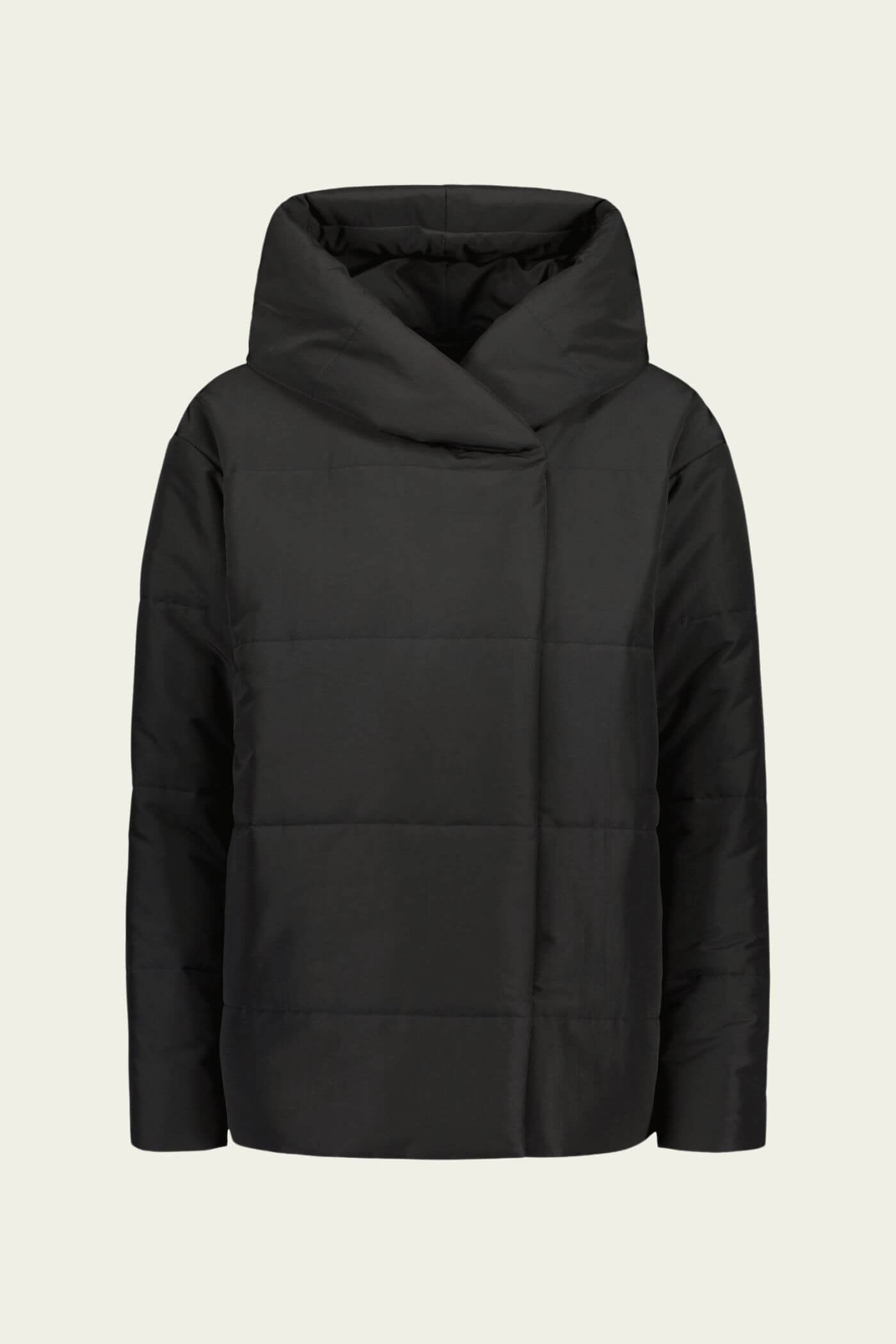 charlotte lyhyt vetta hylkiva toppatakki musta etukuva