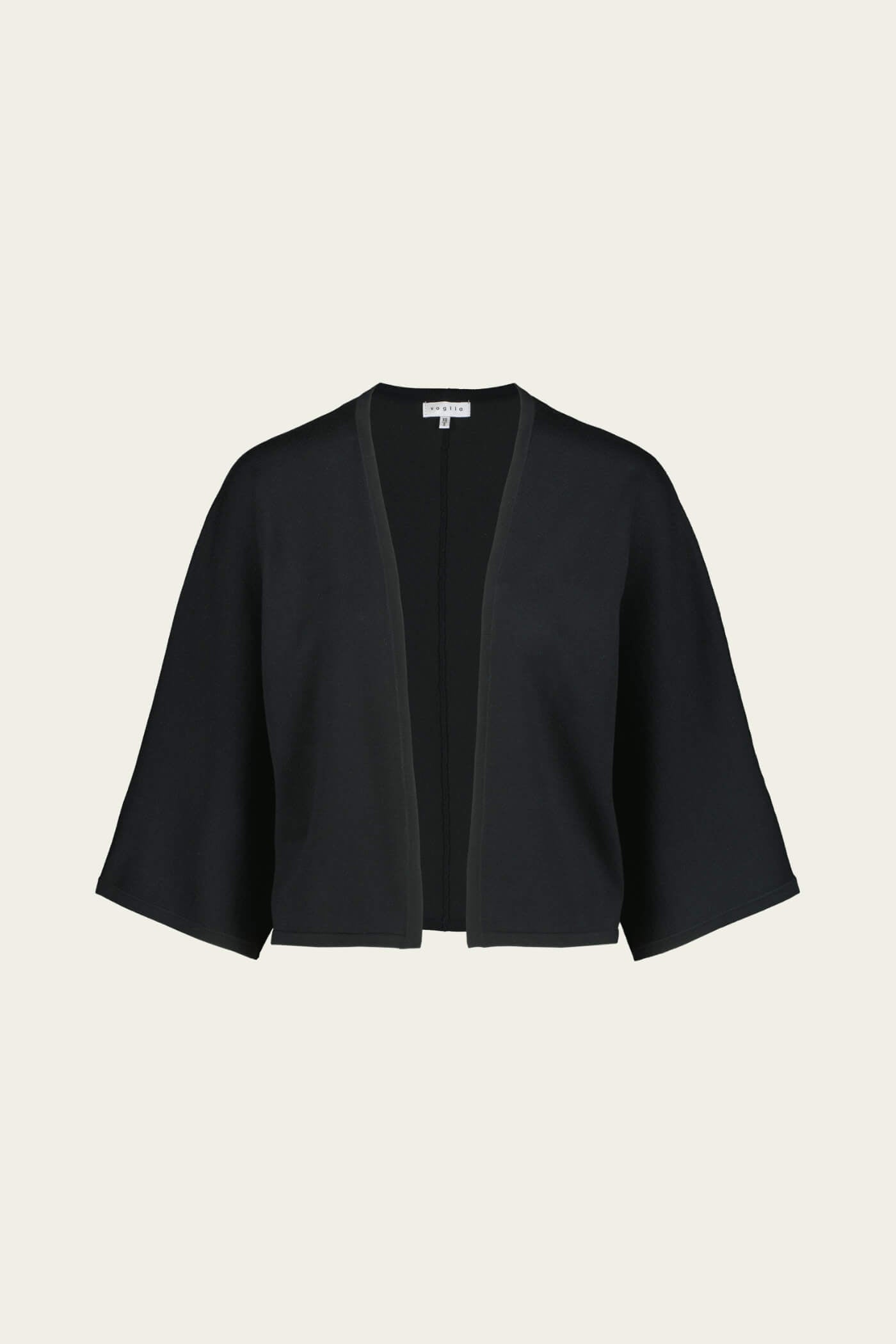 florence kimono neuletakki musta etu