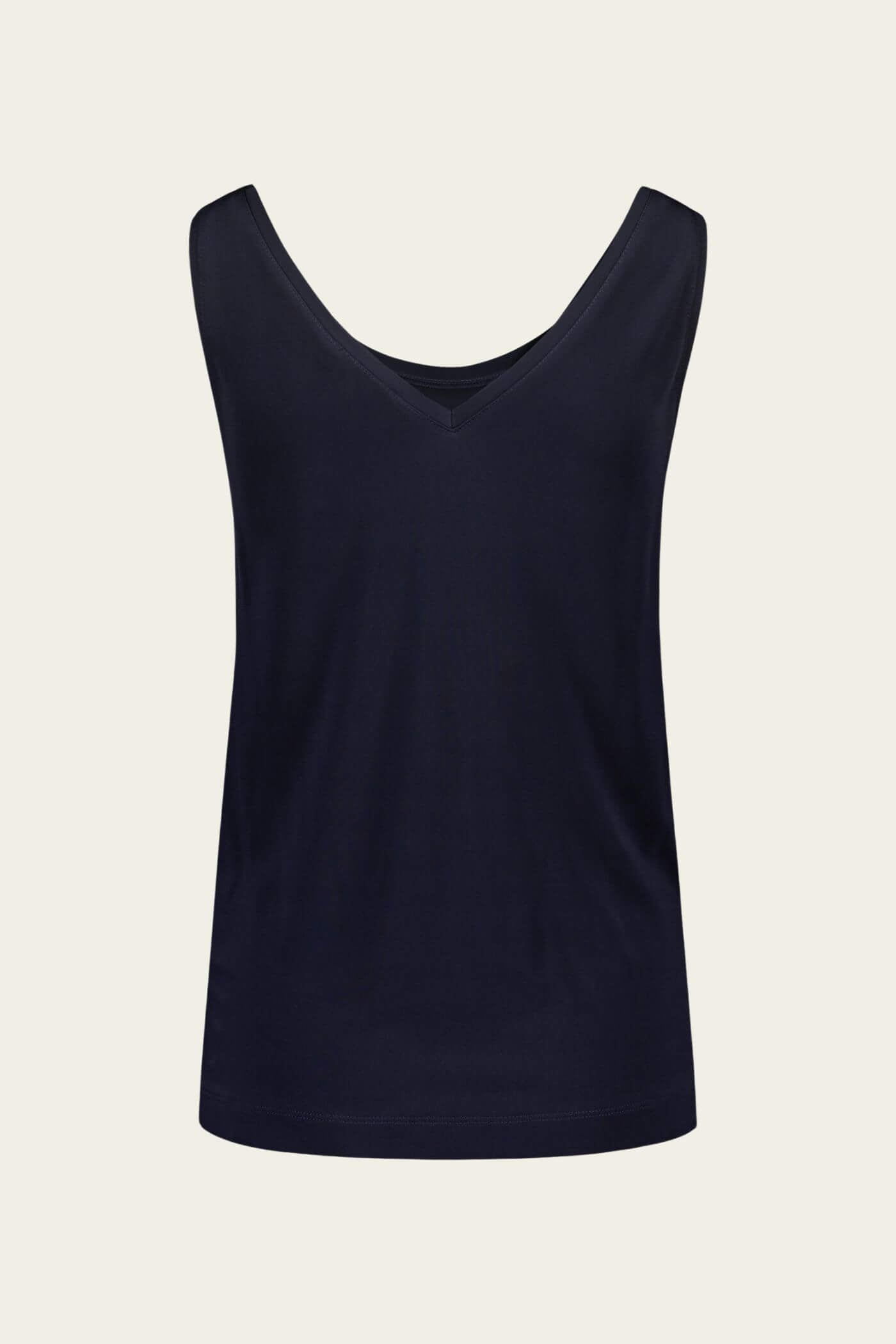 JOSIE Viskoositoppi tummansininen takakuva