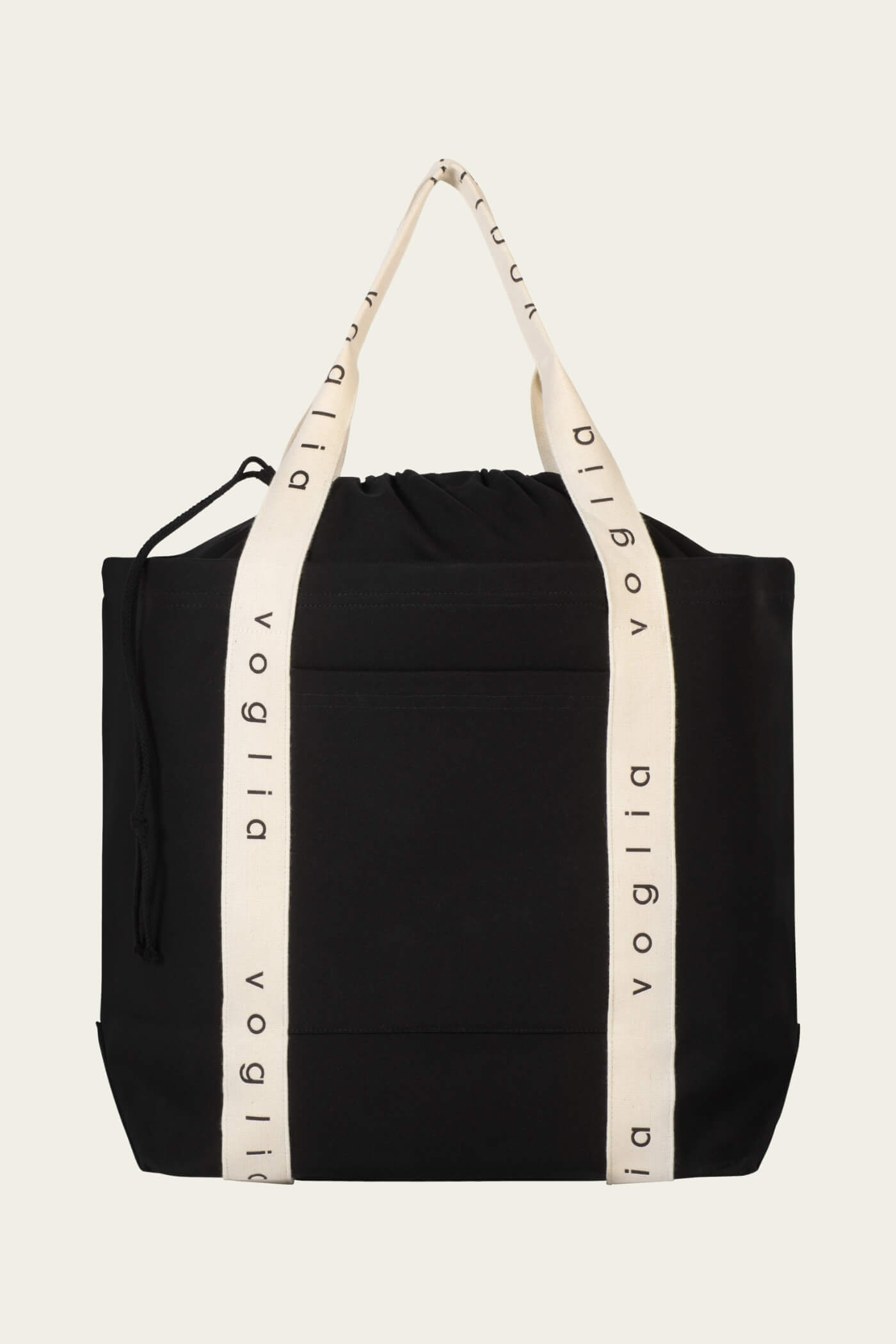 myla logolaukku musta etu