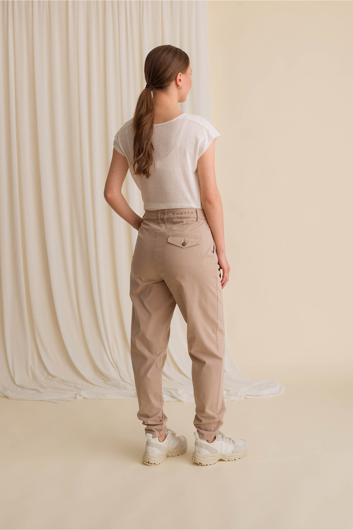 henrika puuvillahousu tammi takaa