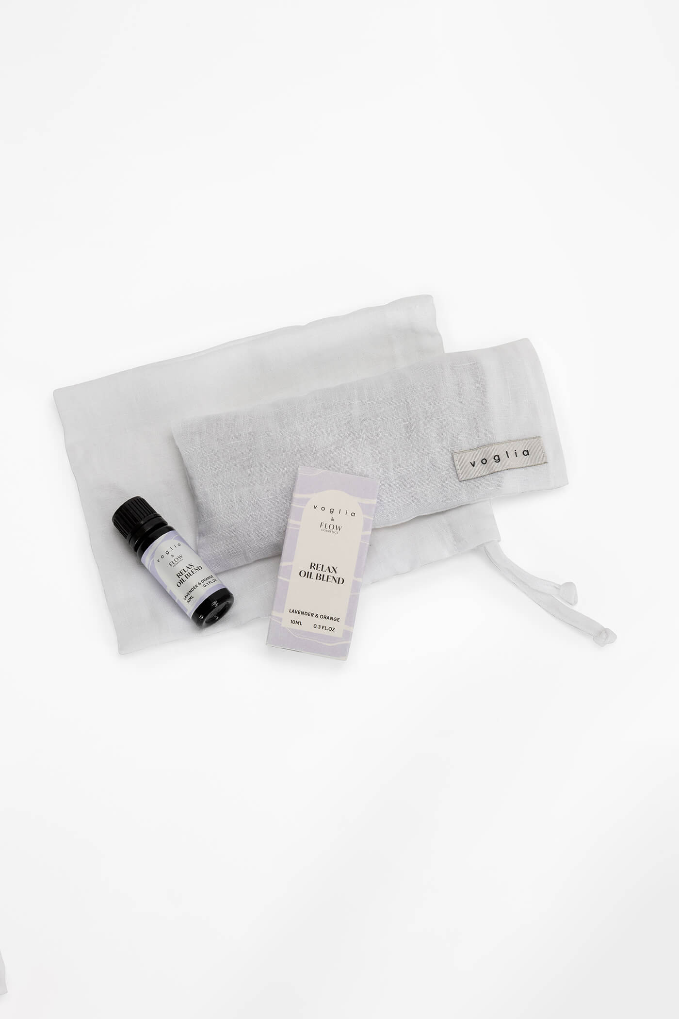 KUUNTELEN ITSEÄNI Hemmottelupaketti valkoinen