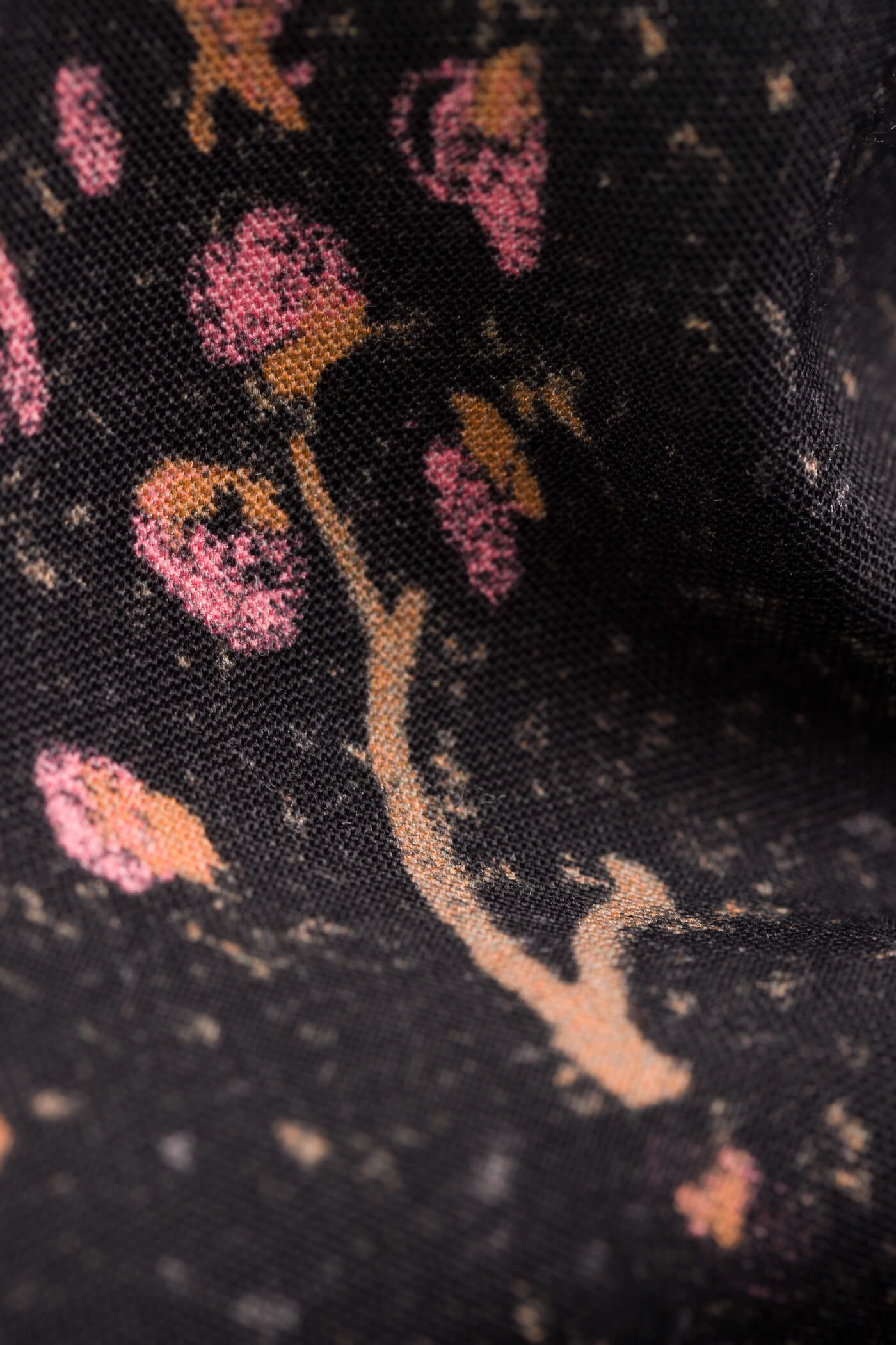 brianna kuosillinen mekko helene print monivari materiaalikuva