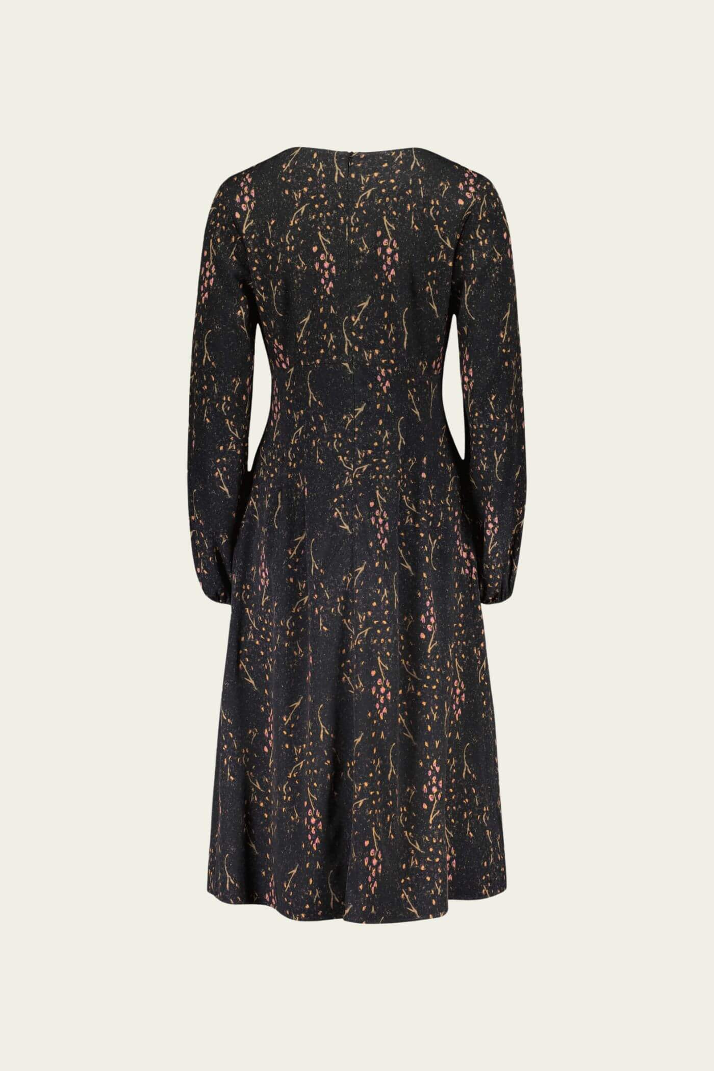 brianna kuosillinen mekko helene print  taka