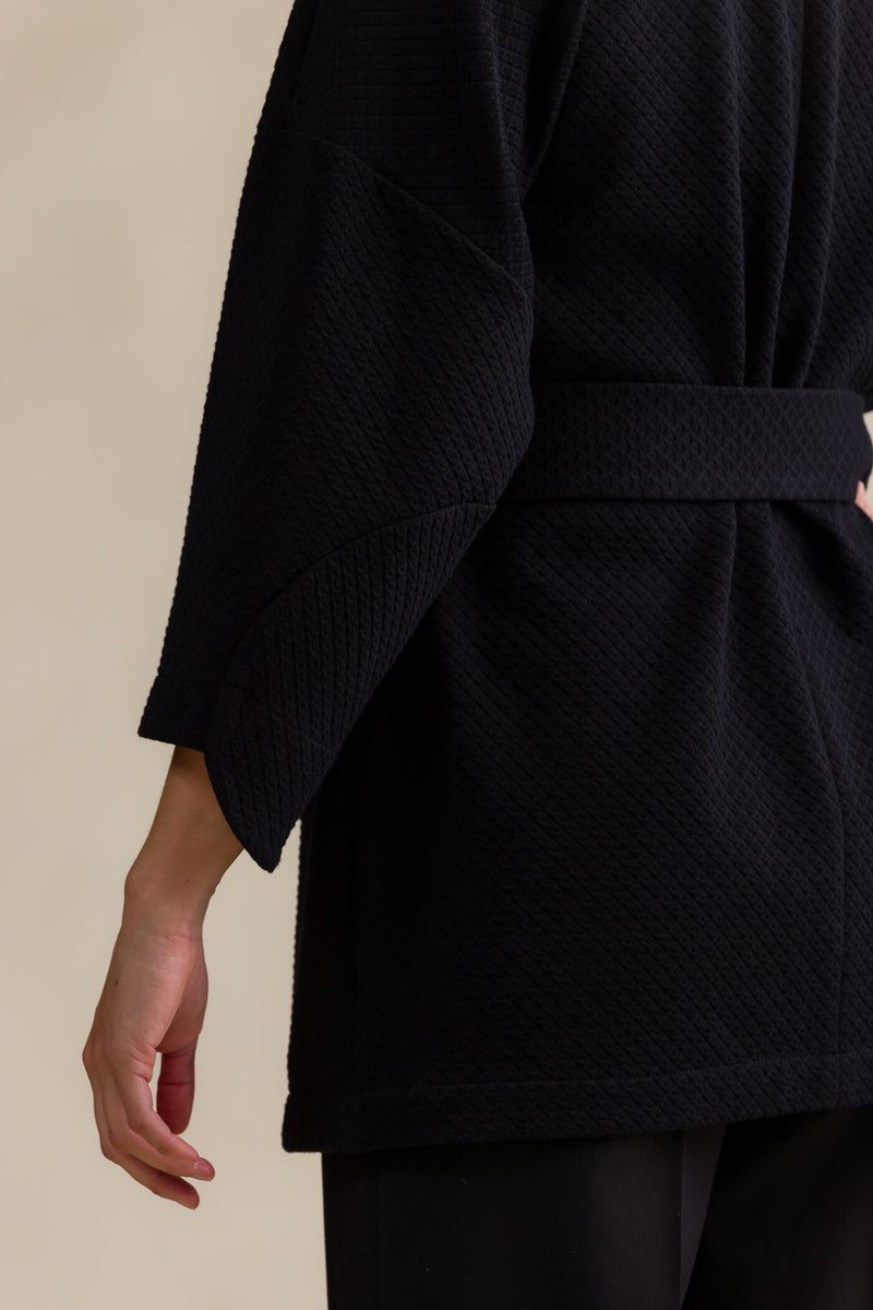gia kimonojakku musta musta lahi