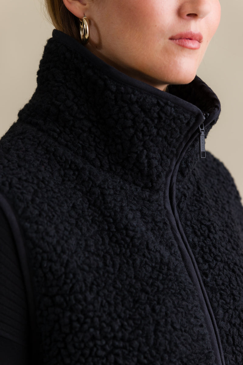 robin unisex teddyliivi musta lahi