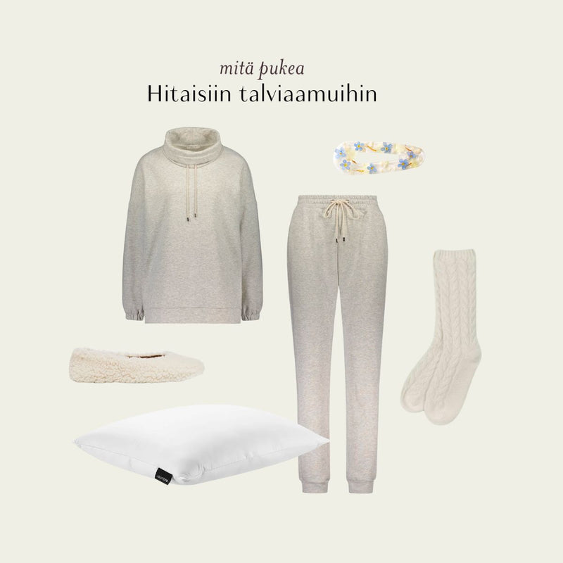 mitä pukea talviaamut