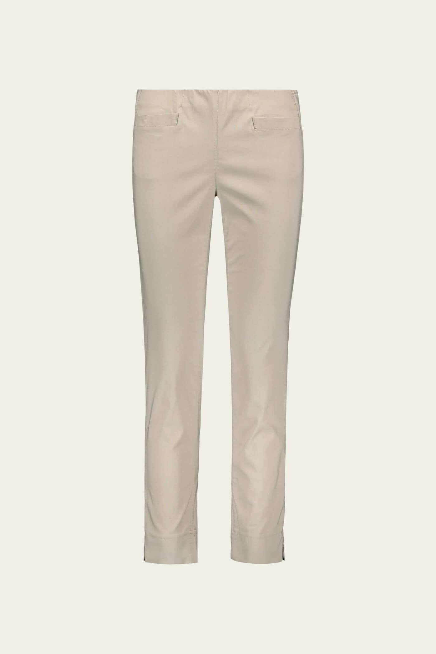 Voglia Elza taskulliset strech housut beige etukuva