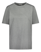 AMINA Luomupuuvillainen t-paita pilvenharmaa melange etu