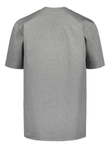 AMINA Luomupuuvillainen t-paita pilvenharmaa melange taka