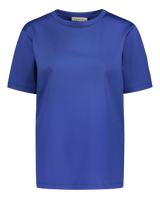 AMINA Luomupuuvillainen t-paita tumma asuurinsininen etu