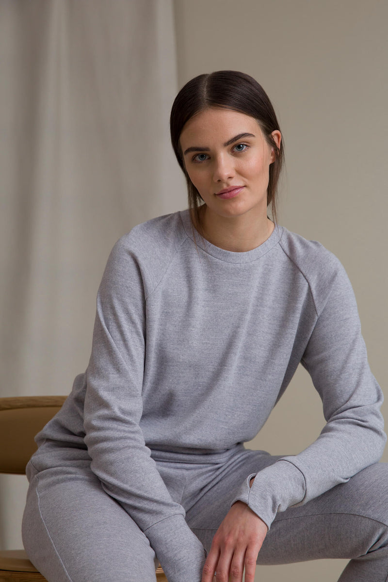DOROTA Merinovillapaita harmaa asu