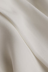 KRISTINA Klassinen paitapusero luonnonvalkoinen materiaali 2