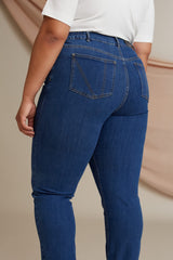 Pia eco jeans curvy hip farkut takakuva