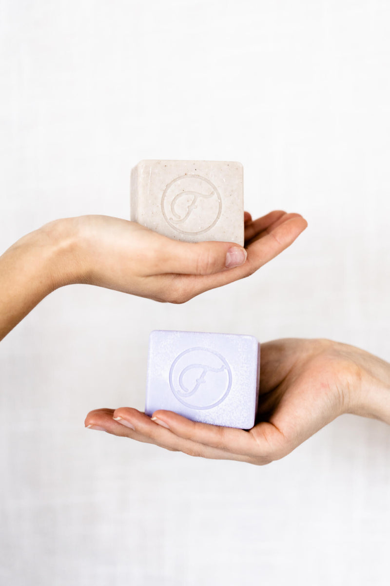 RHASSOUL & SALT SOAP Saippuapala iholle ja hiuksille 